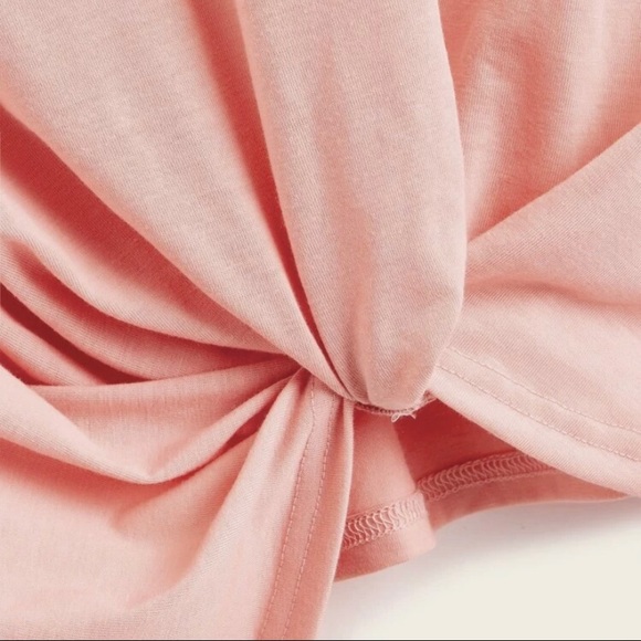 Shien color blocked twist front tee - Picture 3 of 3